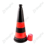 Traffic Cone Collars - PVC Waterproof Red Reflective Traffic Cone Sleeve